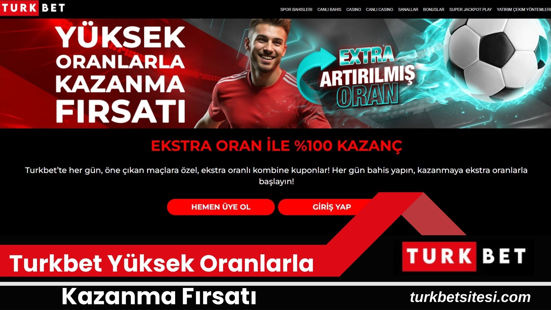 Turkbet Yüksek Oranlarla Kazanma Fırsatı